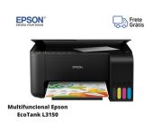 Multifuncional Epson L3150 Tanque de Tinta com Wifi Bivolt - C11CG86302